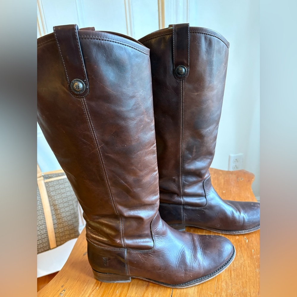 Frye Melissa Button riding boot